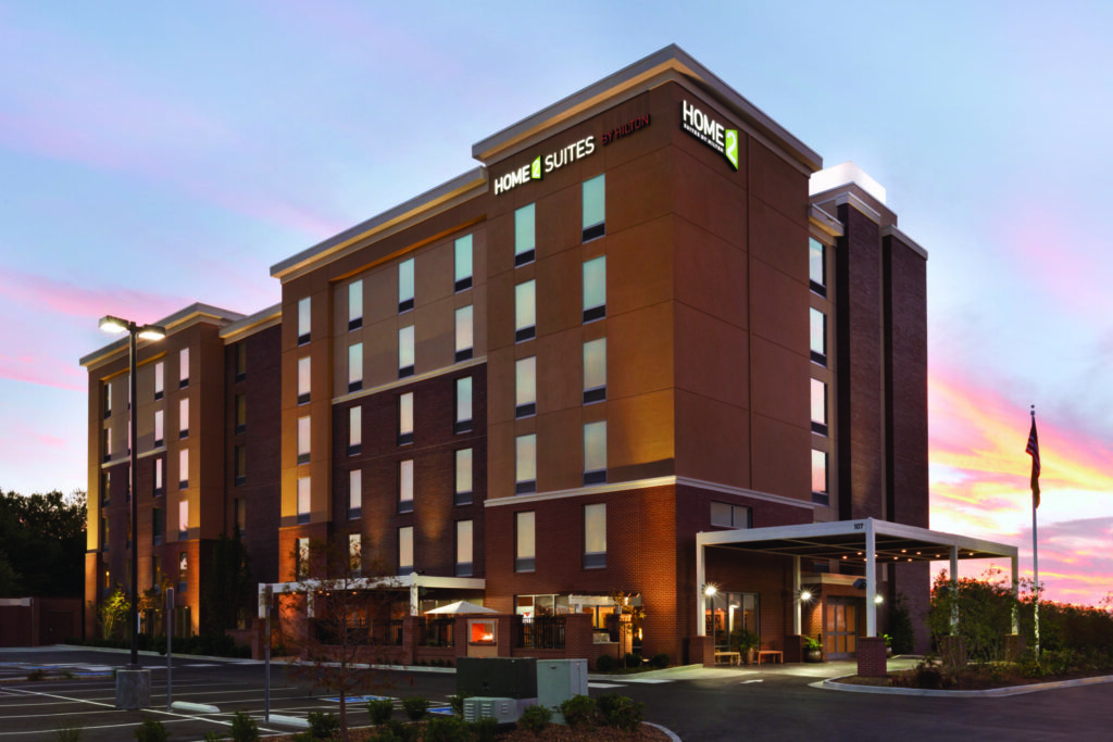 the exterior of Home2 Suites by Hilton Franklin Cool Springs